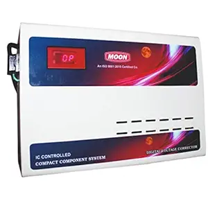 MOON Electronics 4 KVA Stabilizer -Input-90v -Output-220v-240v Pure Copper