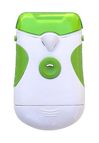 Roto Clipper Electric Nail Trimmer, White/Green
