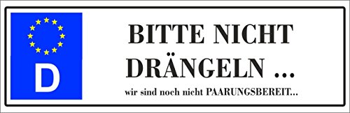 Preisvergleich Produktbild Automagnetschild "FOLLOW ME"Youtube 270x70 mm