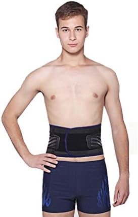 GxNI Back Support Belt Medical Adjustable Lumbar Brace / Lower Back Belt Pain Relief Comfortably Breathable Spinal Stenosis | Self-Heating Warm Breathable Support Decompression Men , S