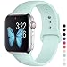 Produktbild iBander Sport Armband Kompatibel mit Apple Watch 44m 42mm, weiche SilikonersArmbänder für iWatch Serie 4, Serie 3, Serie 2, Serie 1 M/L