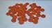 Produktbild G&S 100 Spielchips , Roulette Spielmarken , Zählchips aus Holz , Orange , 15mm x 4mm