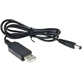 5V to 12V Kablolu Voltaj Y&uuml;kseltici USB 700mA Adapt&ouml;r Soket Modem