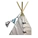 LAT Stroller Pegs Clips To Hook Muslin and Toys, Car Seat Cover Clips, blanket clips 6-pack (Cool)