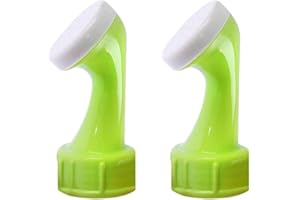 Ouken Gießaufsatz für Flaschen Sprinkler Kopf für Gießkanne Garten Flaschenaufsatz, Bewässerung, PVC-Düse Sprinklerkopf, Pflanzenbewässerungsaufsätze für Plastikflaschen, 2 Stück