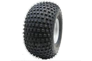 Parnells - 1 Roue Complète et Pneus, 22x11.00-8 - 4 Goujons 100 mm Pcd, 4 Plis Wanda, Diamètre 538 mm, Largeur 270 mm, 154 kg - pour Tondeuse à Gazon, ATV Quad Remorques, Buggys, Karts, Off-Road