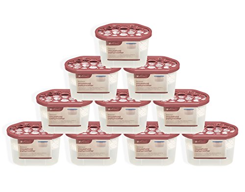 Vinsani - Deumidificatore per interni, 500 ml, confezione da 10 pezzi