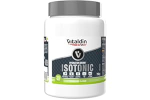 VITALDIN SPORT Hydration Drink Isotonic – Boisson Isotonique en Poudre – Électrolytes, BCAA & Glutamine – Isotonique pour Hydratation, Énergie Rapide & Durable – Running & Cyclisme; Citron Vert – 750g