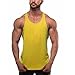 Produktbild Tukistore Herren Männer Muscle Gym Stringer Tank Top Bodybuilding Stringer Sportliches Training Fitness T-Shirts Weste