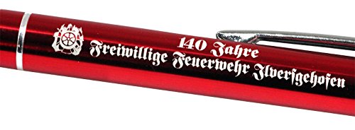 Metall – Kugelschreiber KING mit Lasergravur / Gravur 100 Stück (alle mit gleicher Gravur) - 5