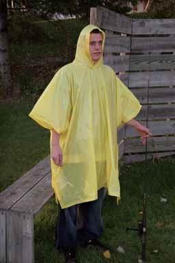 Boulder Creek Poncho Men'S 50 In. X 80 In. Vinyl 10 Mil Yellow by Boulder Creek