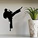 Produktbild JXNY Taekwondo Boy Boxer Gym Sport Aufkleber Vinyl Wall Decal Aufkleber 71X56CM