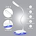 Produktbild 2 in 1 LED Schreibtischlampe Dimmbare Augenschutz Leselampe, 3 einstellbaren Helligkeitsstufen dimmbare und 1 Nachtlicht, tragbar und 360° flexibel, praktischer USB Ladeanschluss, LED Leselicht