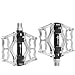 Produktbild YLDLX Fahrradpedal, Mountainbike-Lager, Palin-Pedale, Universal-Fahrradzubehör, rutschfeste Pedale, Rennrad-Aluminiumpedale (Color : Silver)
