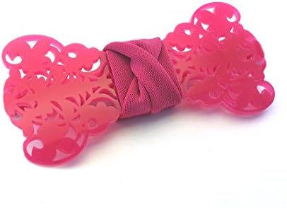 GIGETTO Men's plastic Bow Tie (Glossy), Handmade, Bowtie, Wedding, Party, Mens Fashion. Gift Box. Limited Edition "BAROCCO"