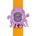 Children Watch-3D animals-Multi colour-Easy to read clock-Fashion watches-Time teaching-Children Boys Girls-Splash resistant-Easy snap-on wrist watches-Perfect birthday gifts Christmas gift (OctopusWatch)