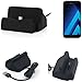 Produktbild K-S-Trade Für Samsung Galaxy A5 (2017) Dockingstation Tisch Lade Station Dock Ladegerät Docking Station für Samsung Galaxy A5 (2017) inkl. USB Typ C Kabel zum Laden und Synchronisieren, schwarz