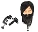 Micro Trader 14" 100% Real Human Hair With Beard Hairdressing Training Head