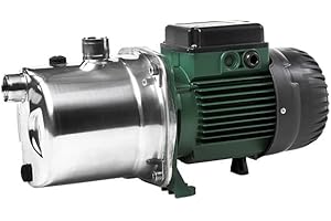 DAB Jetly Jetinox 132 - M: Pumpe Jet, Schwarz, Grün, Silber, Edelstahl, 230 V, 11 kg