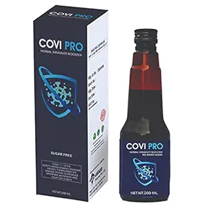 Levanza Food & Herbals Covipro immunity booster for adults & Kids | ayurvedic immunity booster | ashwagandha, Haldi, Lasun 200ml