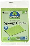 If You Care 100% Natural Sponge Cloths, 5 Count