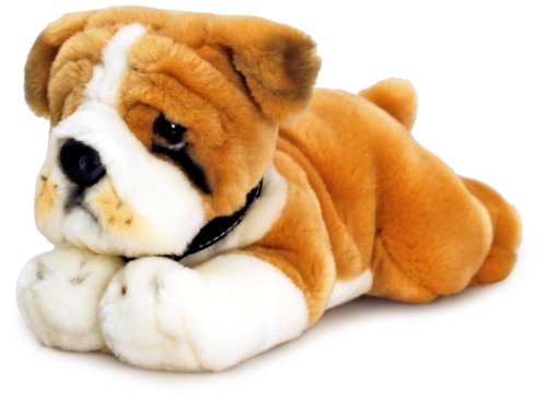 Plüschtier Stoffhund Bulldogge 30cm