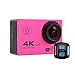 Produktbild F60R 2,0 Zoll 4K 170 Grad Weitwinkel WiFi Sport Action Kamera Camcorder Leichte Outdoor Unterwasserhelm Kamera - Pink