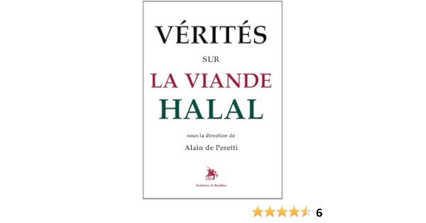 Amazon Fr Verites Sur La Viande Halal Alain De Peretti Livres