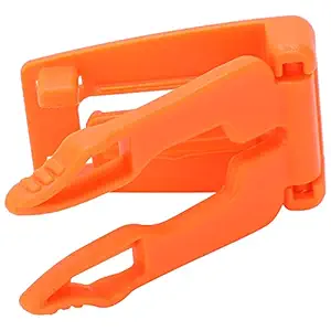 Backpack Carabiner, Fast and Safe Webbing Connecting Buckles Strong Pulling Force for Lanyards Dog Collars, Leashes(Orange)