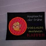 Mug Rug, Tassenteppich, Untersetzer, Filz