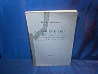 Book's Cover of La source des jours poemes illustre raaoul dufi