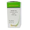 Hemp Oil 1000mg, Pure Cold Pressed Oil, 80 softgel Capsules, English Instructions Inside - Image 4