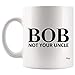 Produktbild Joke Uncle Mug - Best Uncles Aunt Coffee Cup bob not your uncle Tall for Men Father's Day Brother | Sarcasm Gift Men Women