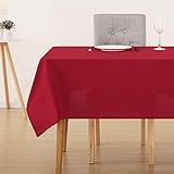 Deconovo Tischdecke ist sehr geeignet für Garten und Balkon