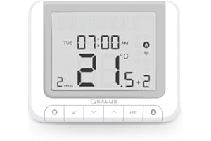 22.5 TEAM CONTROLS Salus RT520TX Wireless RF Programmable Room Thermostat Boiler Plus Compliant - Replacement Thermostat for RT520RF ONLY, NO Receiver included