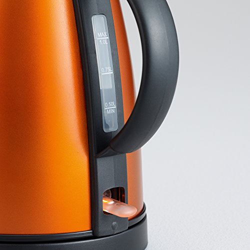 Severin WK 9736 Wassekocher, orange-metallic-schwarz - 7