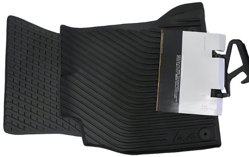 Preisvergleich Produktbild Audi 8 K1061501041 Set Stufenmatten aus Gummi, Schwarz
