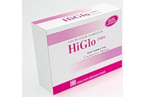 ‎SPORTS WORLD VISION 100 HiGlo Hochmolekular Fluorescein Streifen Nicht beschmutzend Für weiche Kontaktlinsen