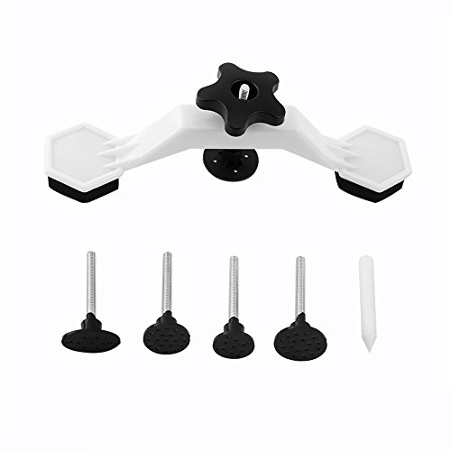 Kit Outil Débosselage Carrosserie PDR Sans Peinture Outils De Réparation Bosselure Voiture Frigo Pull Puller & Glue Pulling Tabs 6Pcs