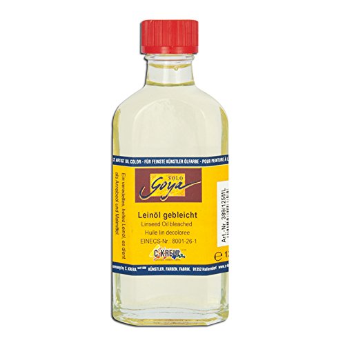 Preisvergleich Produktbild NEU Solo Goya Leinöl, gebleicht 1000ml
