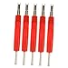 Produktbild MagiDeal 5Pcs/Set Ventil Einsatz Kern Werkzeug, Ventil Ausdreher / Schraubendreher, Autoreifen Reparatur Werkzeug - 2 Seitig R134a / R12 Bore Valve Tool