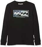 camisetas manga larga niño De manga larga camiseta BILLABONG Inversed tee LS Boy Camiseta de Manga Larga, Niños, Negro (Black 19), años (Tamaño del Fabricante:12)