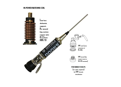 'Sirio "Original P-2000 Performer antenne 27 MHz 27... 30 MHz 2000 W