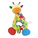 Produktbild Baby Plüschtier Spielzeug, Isuper Hochwertiges Kleinkindspielzeug Plüschrassel mit Ringen zum Beißen, Greifen, Bunten Etiketten und Glocke für Babys Kleinkinder ab 0 Monat (Giraffe)