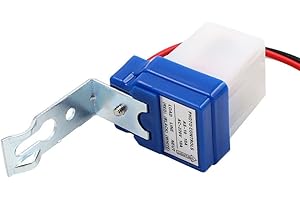 WallMall INTERRUTTORE SENSORE CREPUSCOLARE DA 10A 220V PER FARO FARETTO LED LAMPADE IP44 (2)