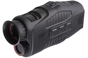 Zilimontt For Night Vision Monocular Thermal Imaging Monocular 1080P HD, 800M Viewing Distance, Infrared Equipment, Suitable For Outdoor Photography And Hunting
