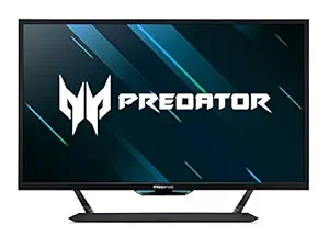 Acer Predator CG437K 42.5 Inch 4K UHD 3840 X 2160 Resolution Gaming Monitor, G-Sync Compatible, VESA Certified DisplayHDR 1000, 144Hz, 1MS VRB