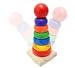 Produktbild Meijunter Kids Baby Wooden Holz Educational Stacking Block Toy Spielzeug Tower Rainbow Regenbogen