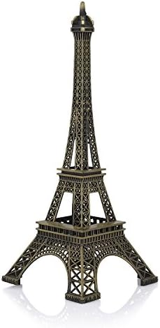 Metallic Home Decor Figurines - Small Eiffel Tower Statue | Office Desc Decoration Metal Show Pieces | Best Birthday & Anniversary Gift Items | Kids Toys by DAISYLIFE (15)