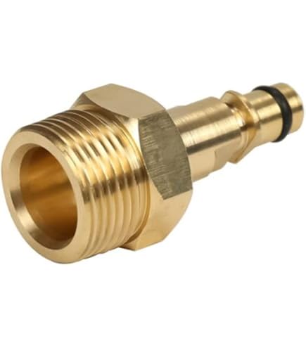 Adaptateur Quick-Click M22 Pour Tuyaux Haute Pression - Compatible Kärcher, Kränzle, Workzone...